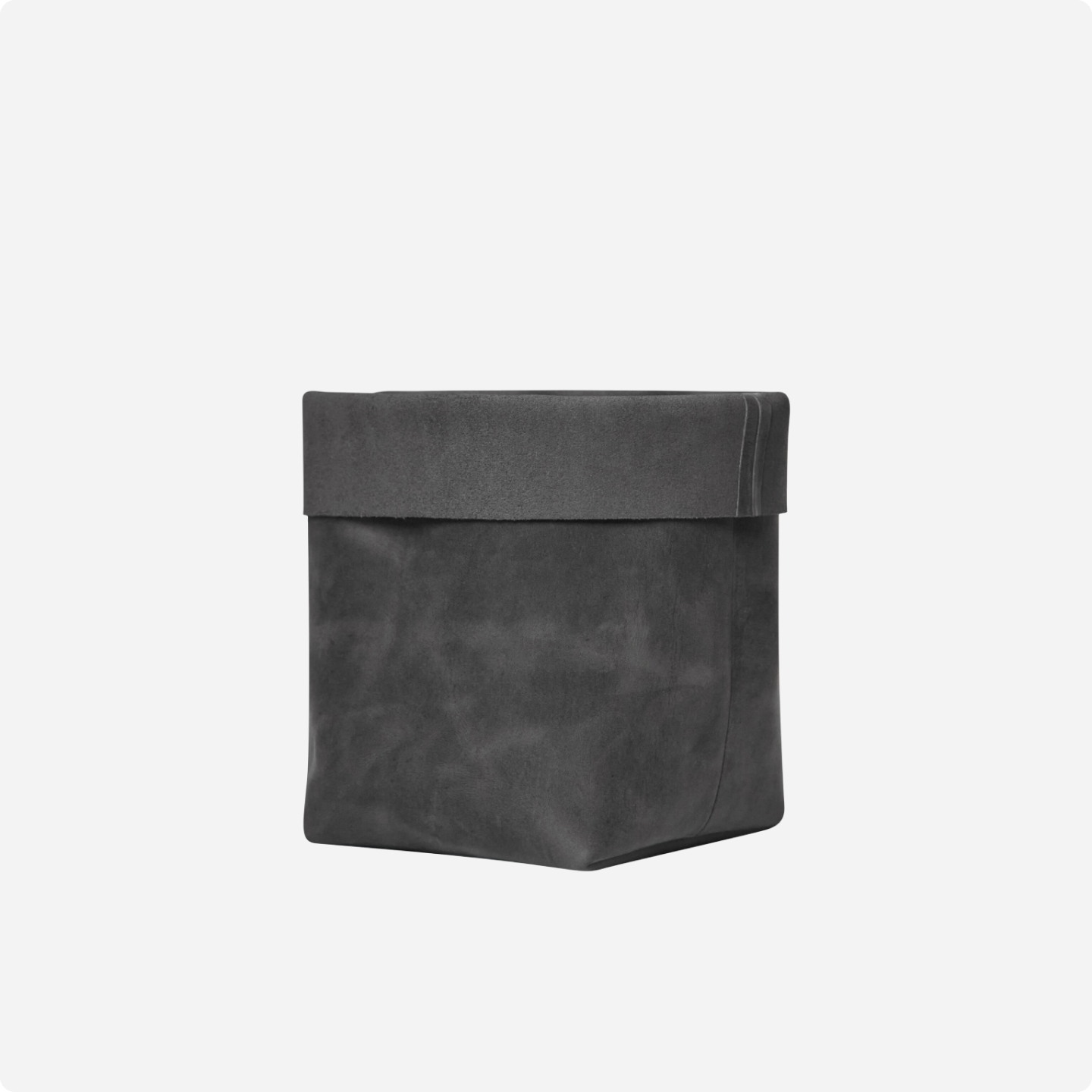 Декоративное кашпо большое серое, Smoky — изображение 3